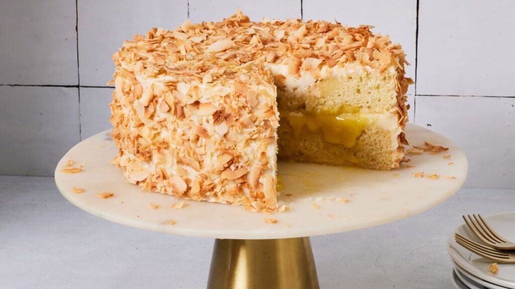 Coconut and Pineapple Cake