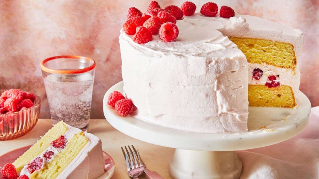 Lemon Raspberry Cake