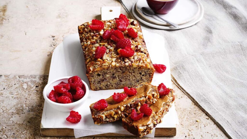 Nutty Banana Cake