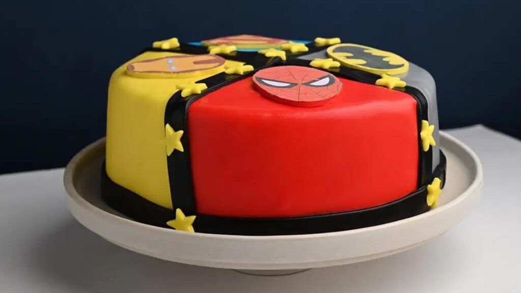 Superhero Cake