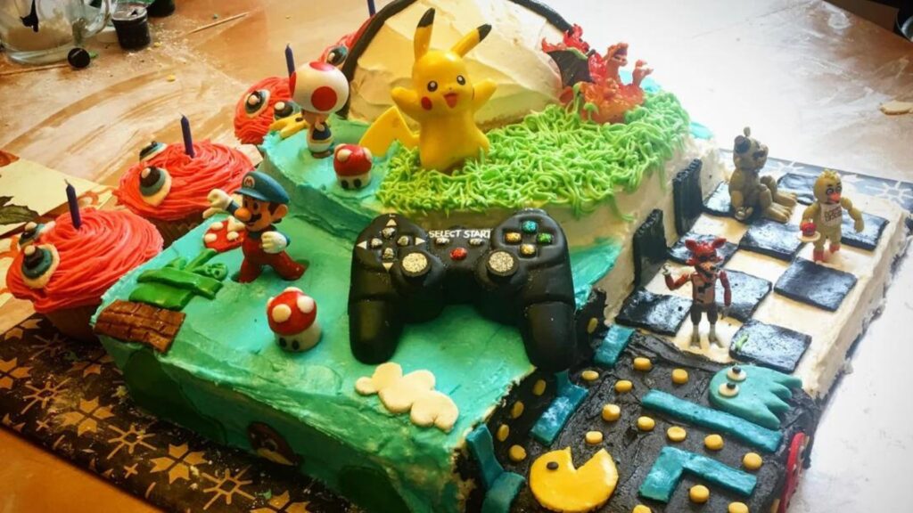 Video Game Cake