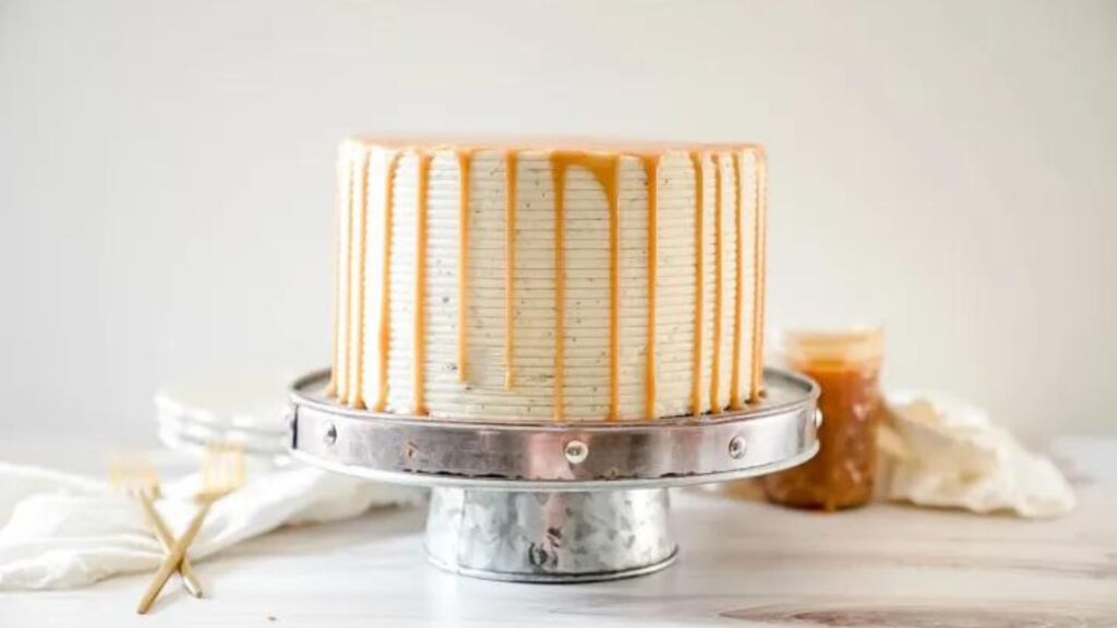 Whiskey-Infused Vanilla Cake