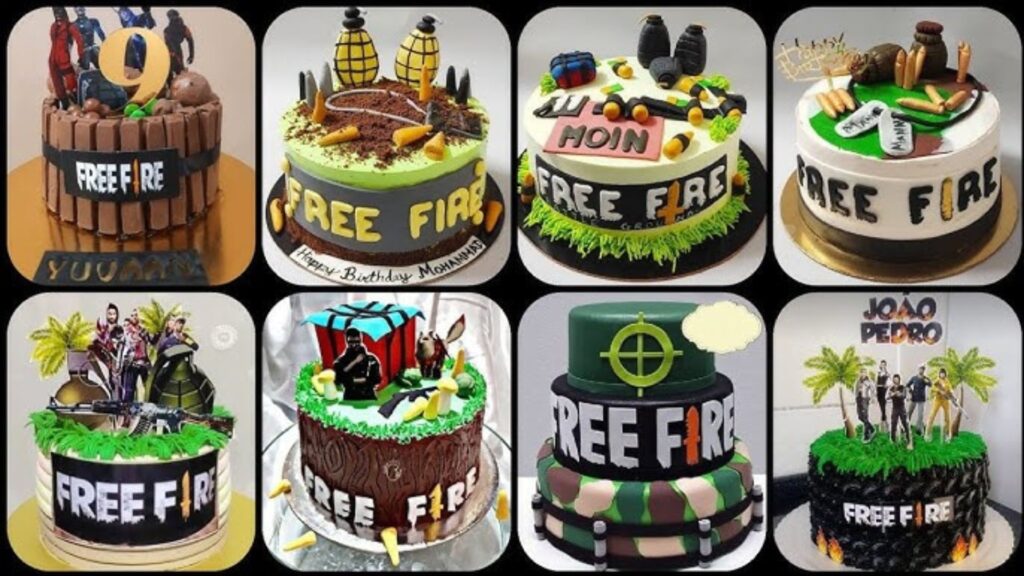 how to bake free fire cake recipe