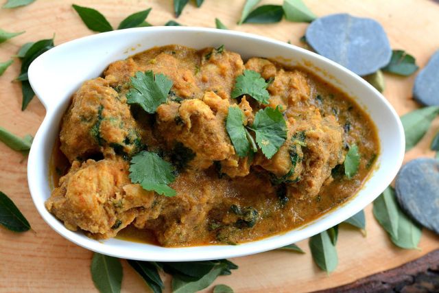 Andhra Style Chicken Curry