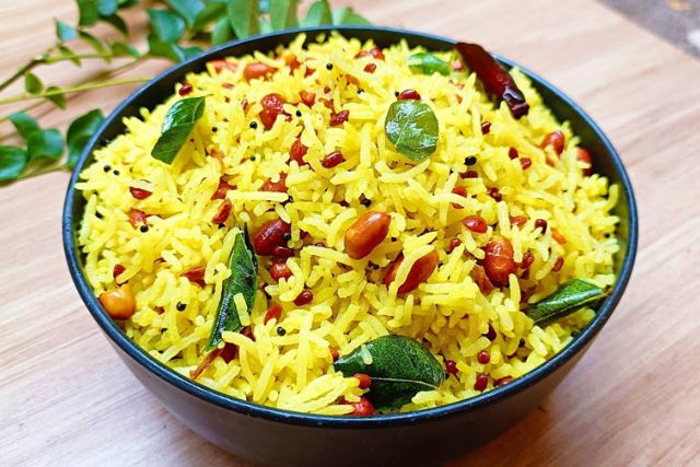 Tamil Nadu Style Lemon Rice