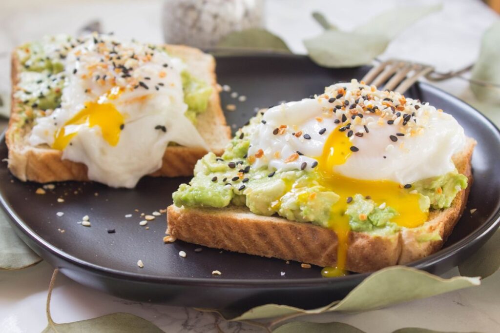 Avocado Toast with Poached Eggs