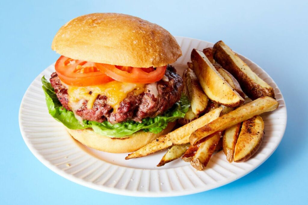 Classic Cheeseburger with Fries