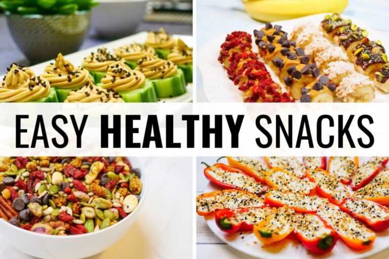 How to Make Homemade Healthy Snacks