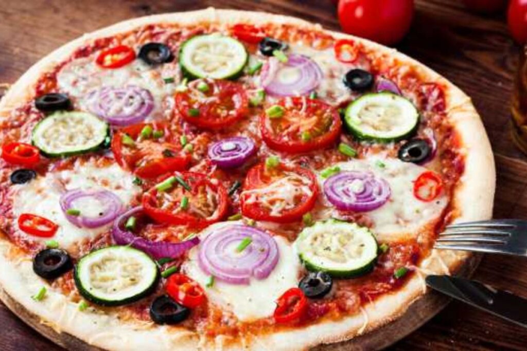 Quick Veggie Pizza