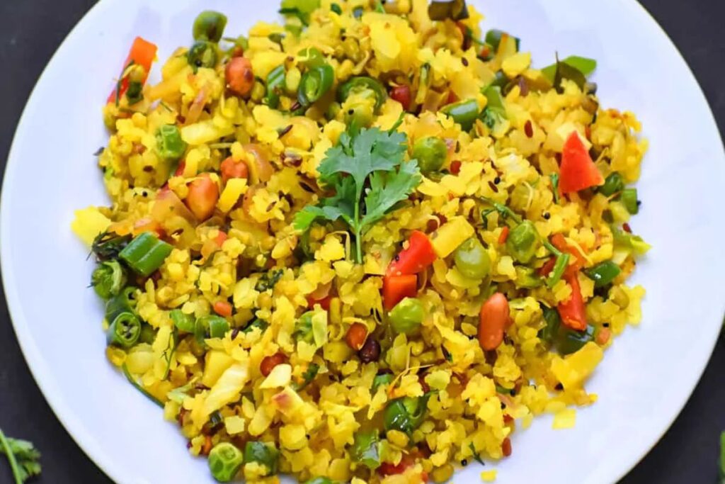 Vegetable Poha