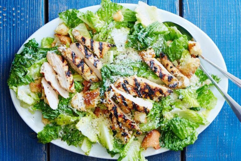Grilled Chicken Caesar Salad Recipe