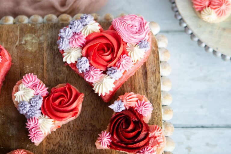 Heart-Shaped Cake Recipe