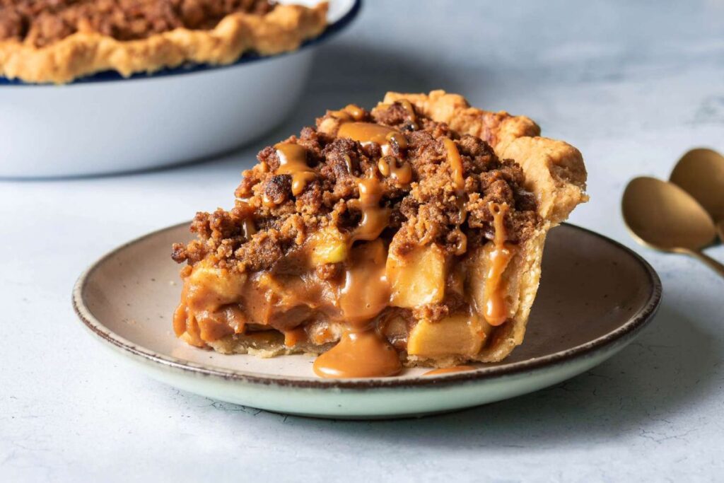 How to Make Caramel Apple Walnut Pie
