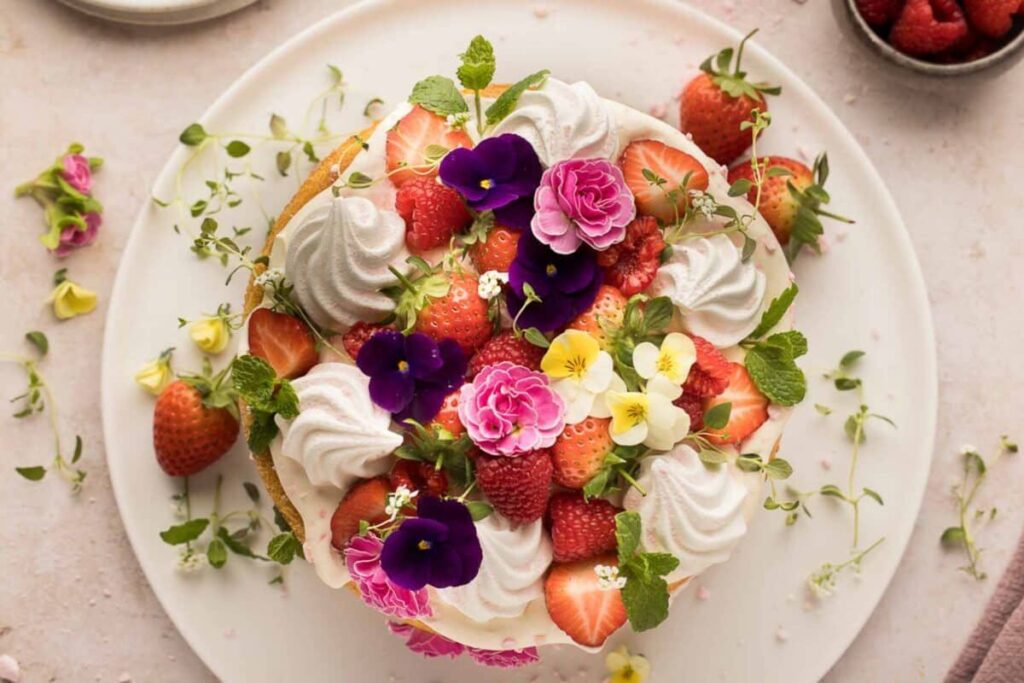 How to Make Naked Flower Cake Recipe