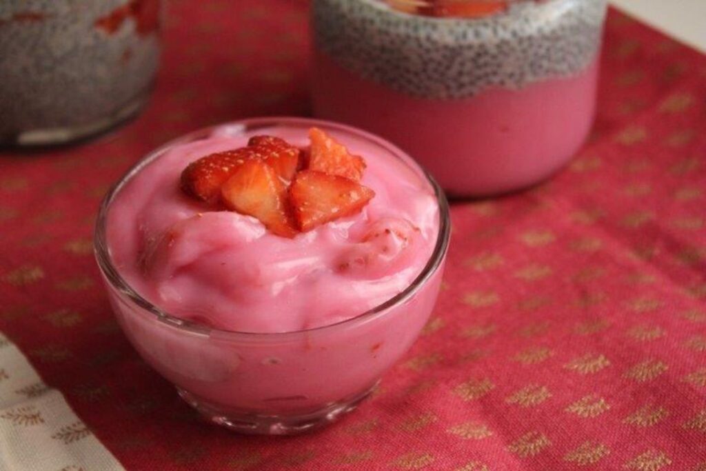 How to Make Strawberry Custard Recipe