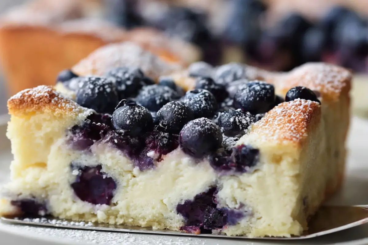 Blueberry Cottage Cheese Breakfast Bake Recipe