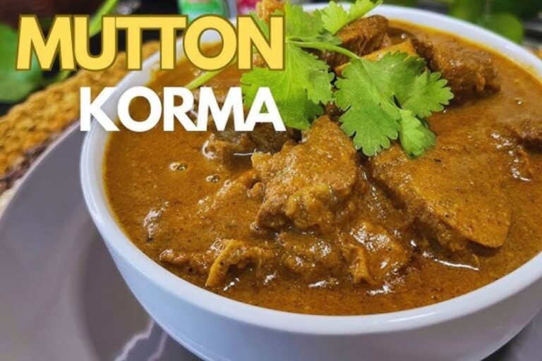 Mutton Korma Recipe