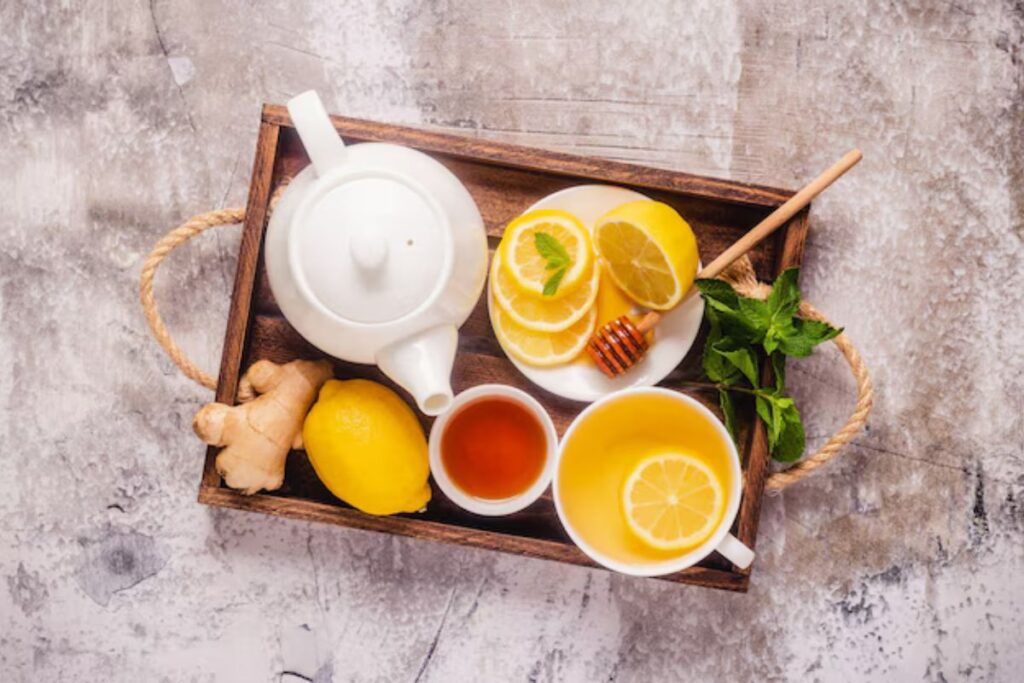 How to Make Honey and Lemon Green Tea Recipe