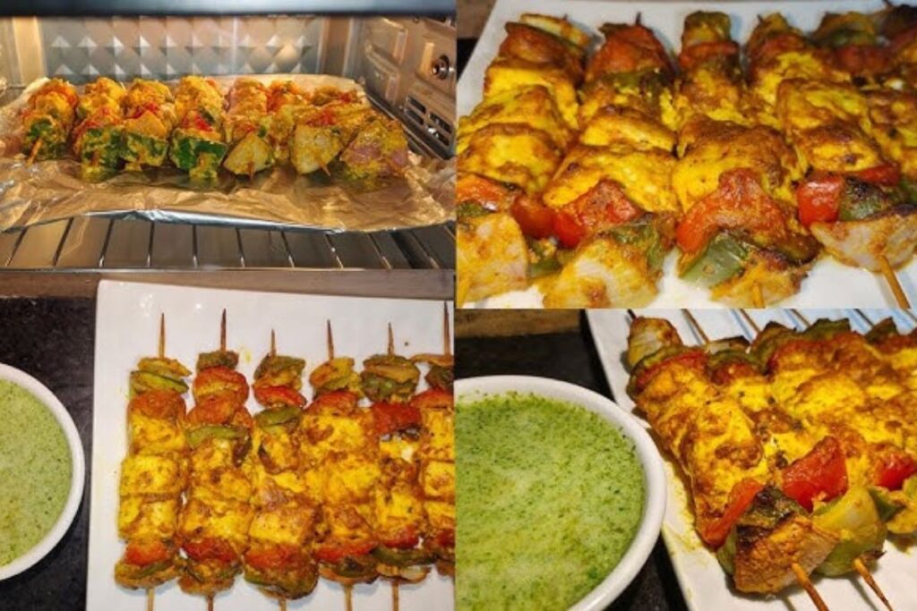 How to Make Paneer Tikka Recipe in OTG