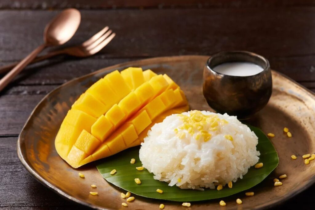 Step by Step Mango Sticky Rice Recipe