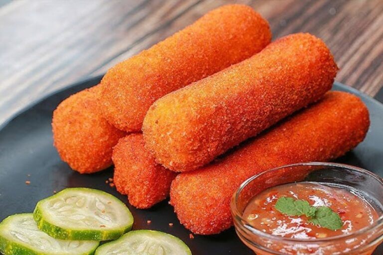 Stuffed Aloo Bread Rolls Recipe