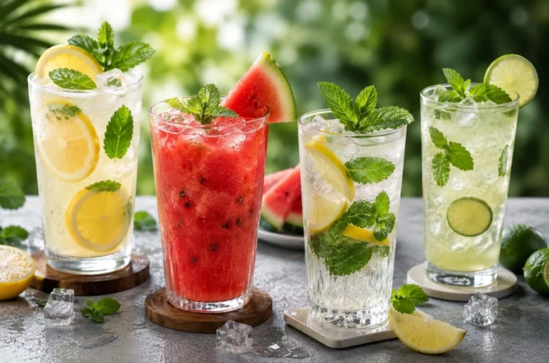 No Sugar Summer Drinks