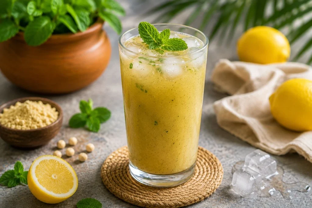 Refreshing Sattu Sharbat Recipe