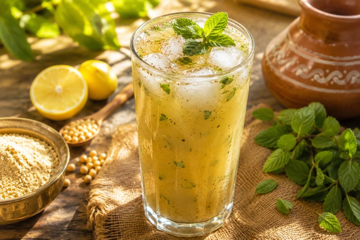 Sattu Sharbat Recipe
